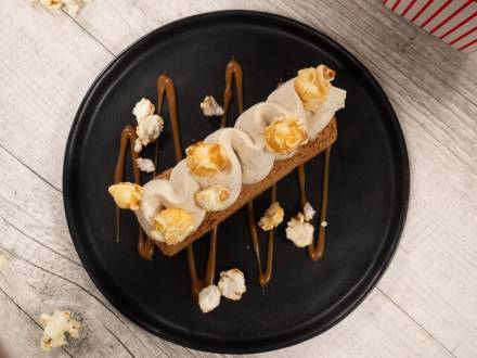 Une recette pour une pause sucrée : Éclair pop-corn, vanille et caramel